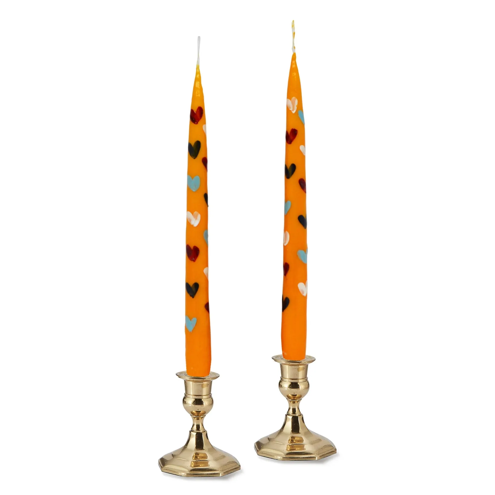 Autumn Heart Tapers (2)|Chefanie