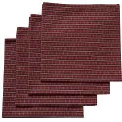 Autumn Stripe Napkins (4)|Chefanie Sale