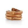 Bamboo Napkin Rings (4)|Chefanie