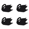 Black Swan Cocktail Napkins (4)|Chefanie New