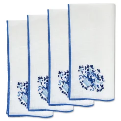 Blue Basket Dinner Napkins (4)|Chefanie Discount