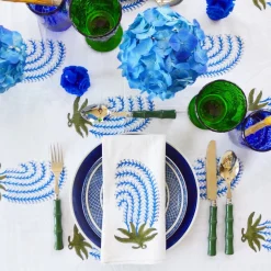 Blue Buteh Napkins (4)|Chefanie Clearance