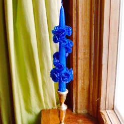 Blue Flower Candle|Chefanie Outlet