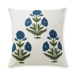 Blue Poppy Pillowcase|Chefanie Best