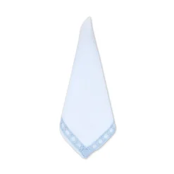 Blue Trim Dinner Napkins (4)|Chefanie New