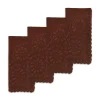 Brown Eyelet Dinner Napkins (4)|Chefanie Online