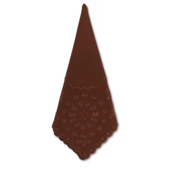 Brown Eyelet Dinner Napkins (4)|Chefanie Online