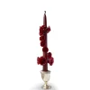 Burgundy Spiral Candle|Chefanie Discount