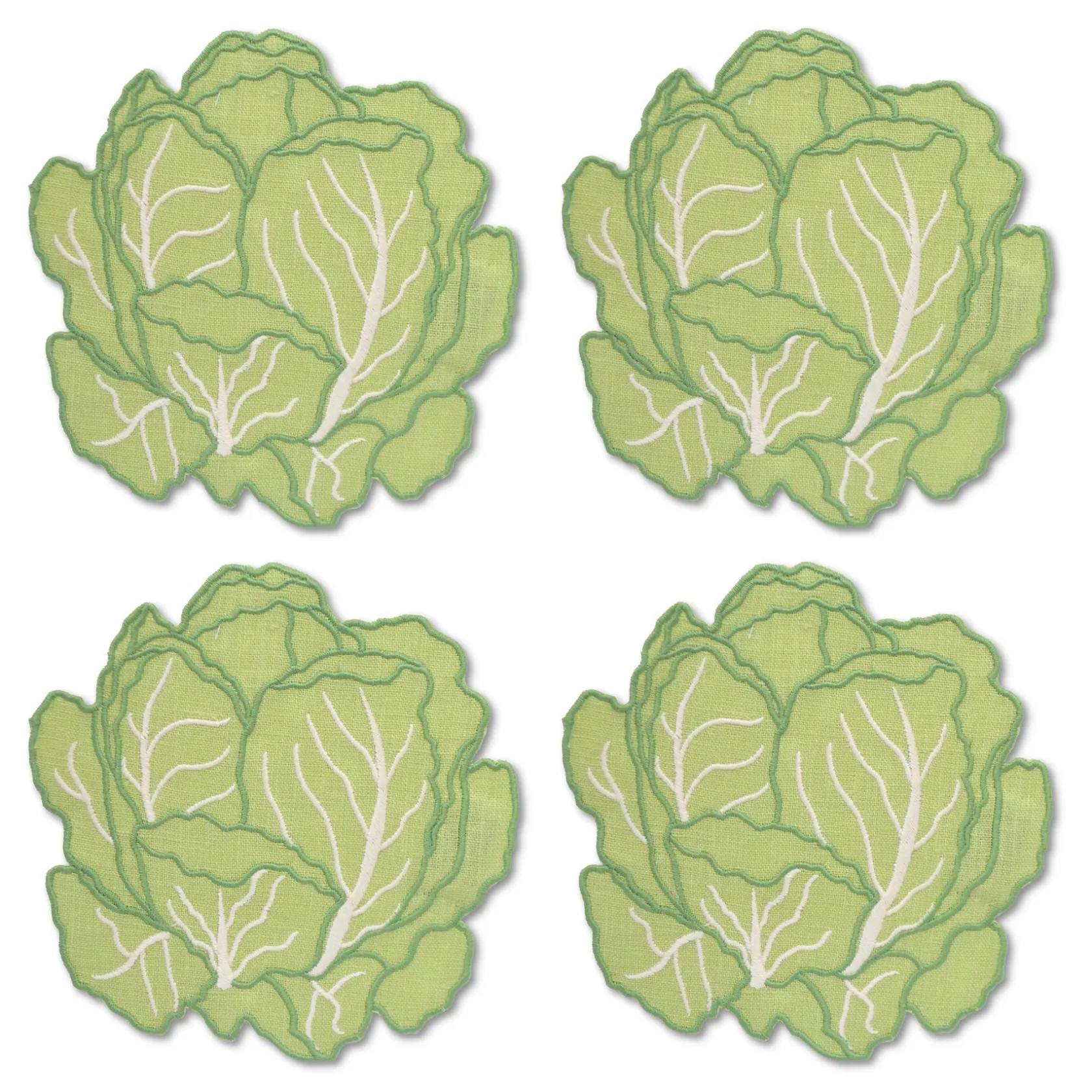 Cabbage Cocktail Napkins (4)|Chefanie Discount