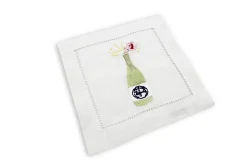 Champagne Girl Cocktail Napkins (4)|Chefanie New