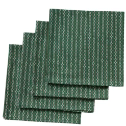 Christmas Stripe Napkins (4)|Chefanie