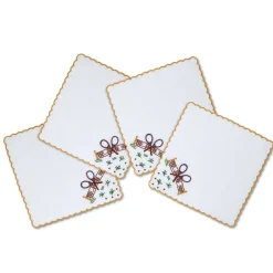Crossed Rackets Coasters (4)|Chefanie Online