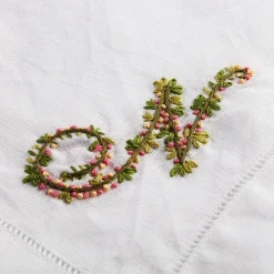 Custom Embroidered Dinner Napkins|Chefanie Online