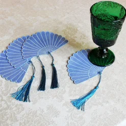 Fan Cocktail Napkins (4)|Chefanie Hot