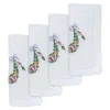 Flower Garland Dinner Napkins (4)|Chefanie Sale