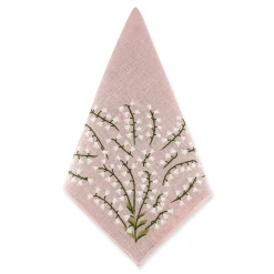 Fresh Lily of the Valley Dinner Napkins|Chefanie Hot