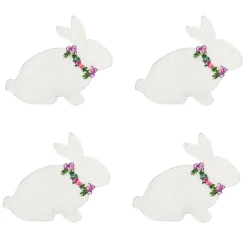 Garland Bunny Cocktail Napkins (4)|Chefanie Discount