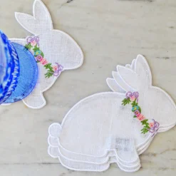 Garland Bunny Cocktail Napkins (4)|Chefanie Discount