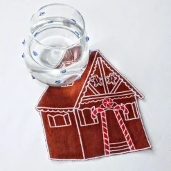 Gingerbread House Cocktail Napkins (4)|Chefanie Clearance