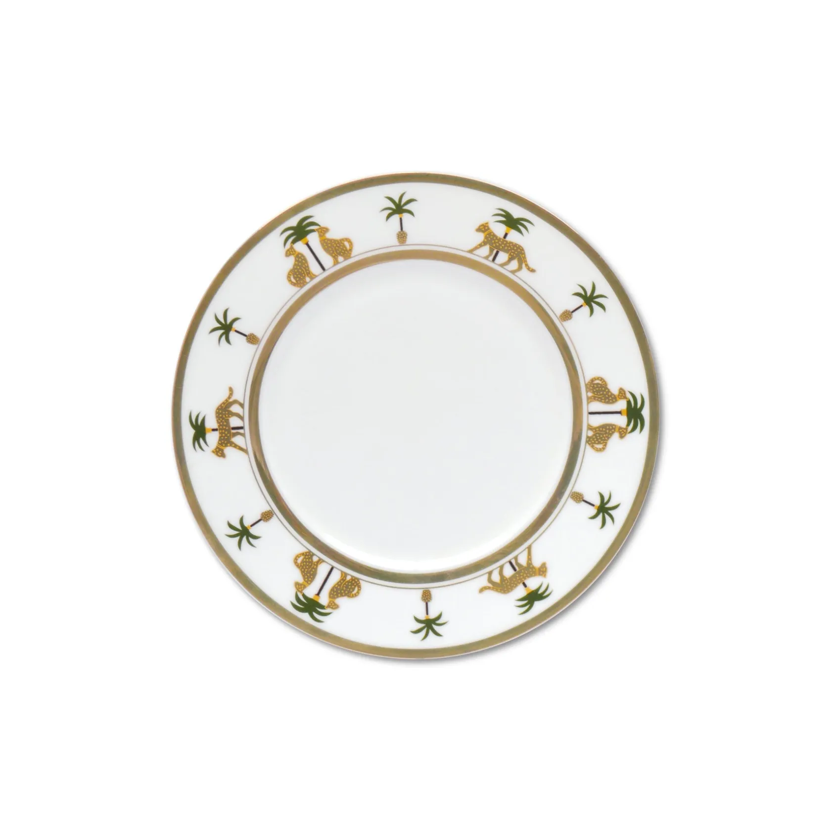 Gold Leopard Salad Plate|Chefanie Online