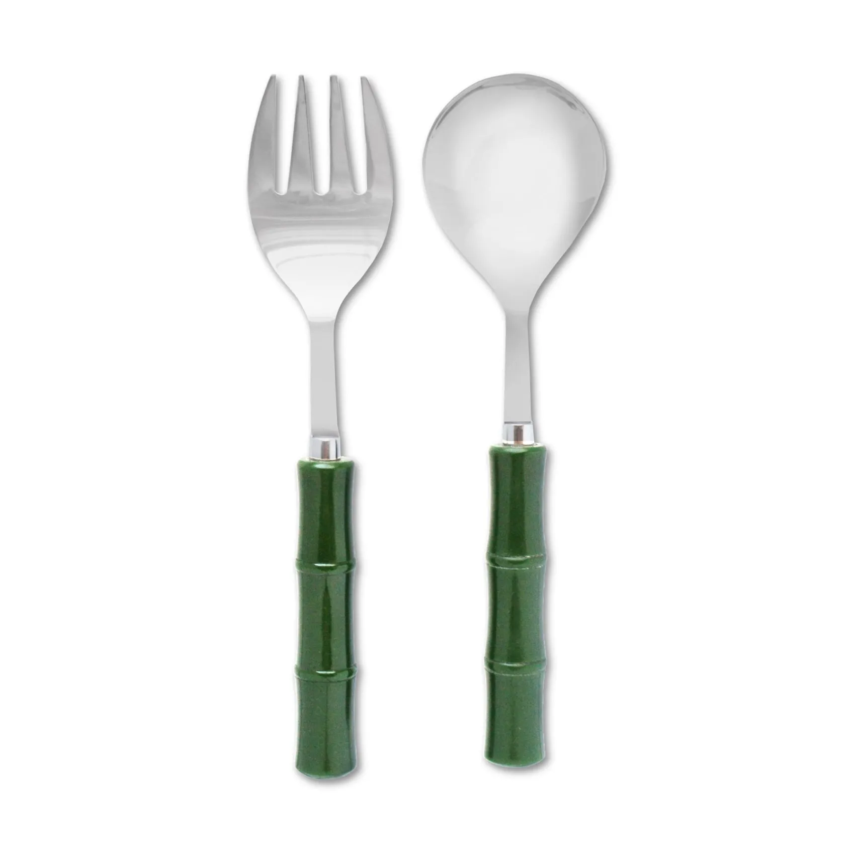 Green "Bamboo" Serving Pieces (2)|Chefanie Online
