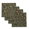 Green Branch Napkins (4)|Chefanie Discount