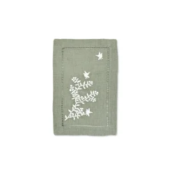 Green Chinoiserie Cocktail Napkins (4)|Chefanie Outlet