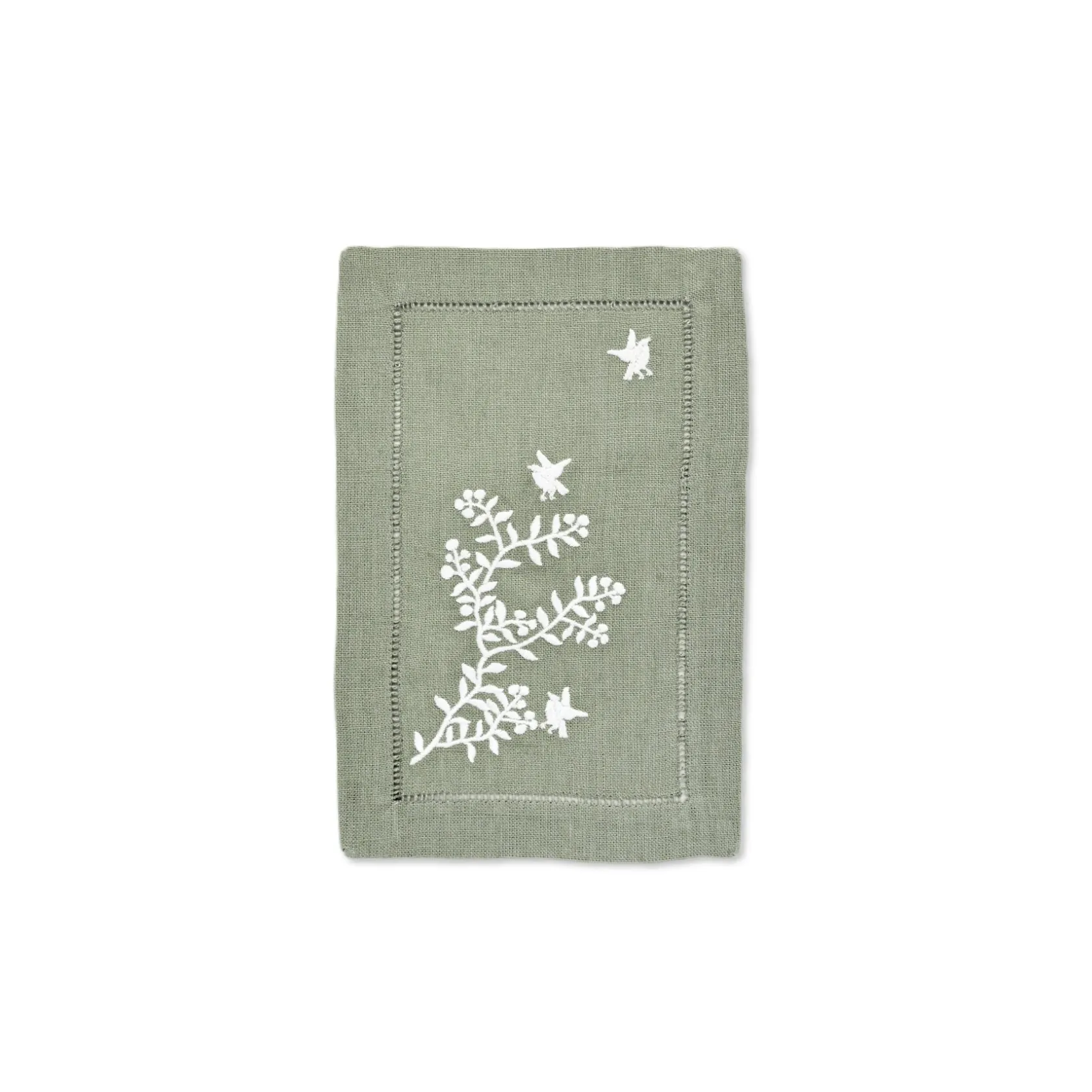 Green Chinoiserie Cocktail Napkins (4)|Chefanie Outlet