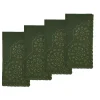 Green Eyelet Dinner Napkins (4)|Chefanie Clearance