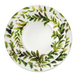 Green Leaves Dinner Plate|Chefanie Sale