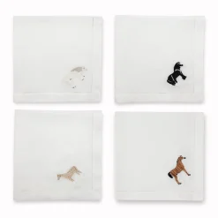 Horse Dinner Napkins (4)|Chefanie Outlet