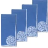 Hydrangea Linen Dinner Napkins (4)|Chefanie Clearance