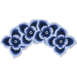 Hydrangea Petal Cocktail Napkins (4)|Chefanie