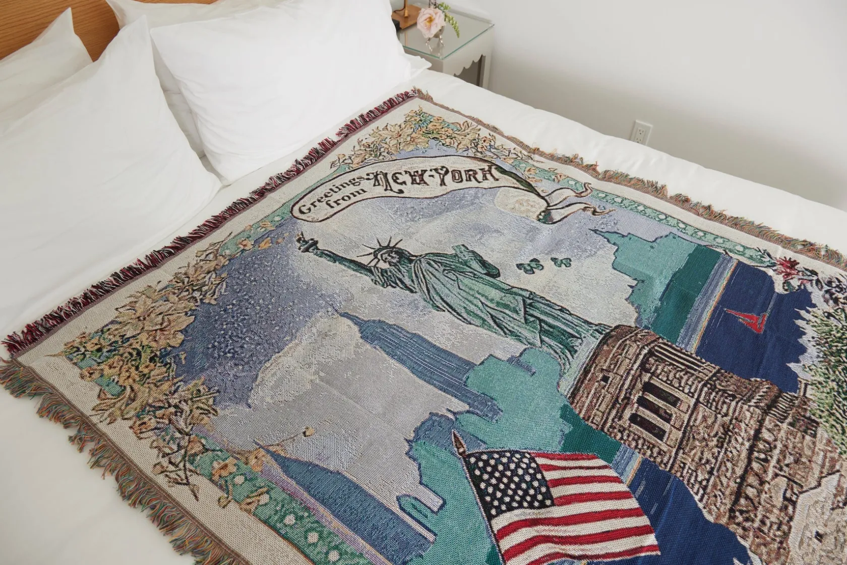 Lady Liberty Blanket|Chefanie Clearance