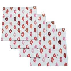 Lipstick Stain Dinner Napkins (4)|Chefanie Sale