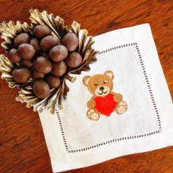 Lover Bear Cocktail Napkins (4)|Chefanie Outlet