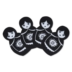 Matryoshka Cocktail Napkins (4)|Chefanie Outlet