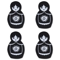 Matryoshka Cocktail Napkins (4)|Chefanie Outlet