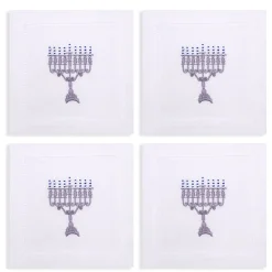 Menorah Cocktail Napkins (4)|Chefanie Best