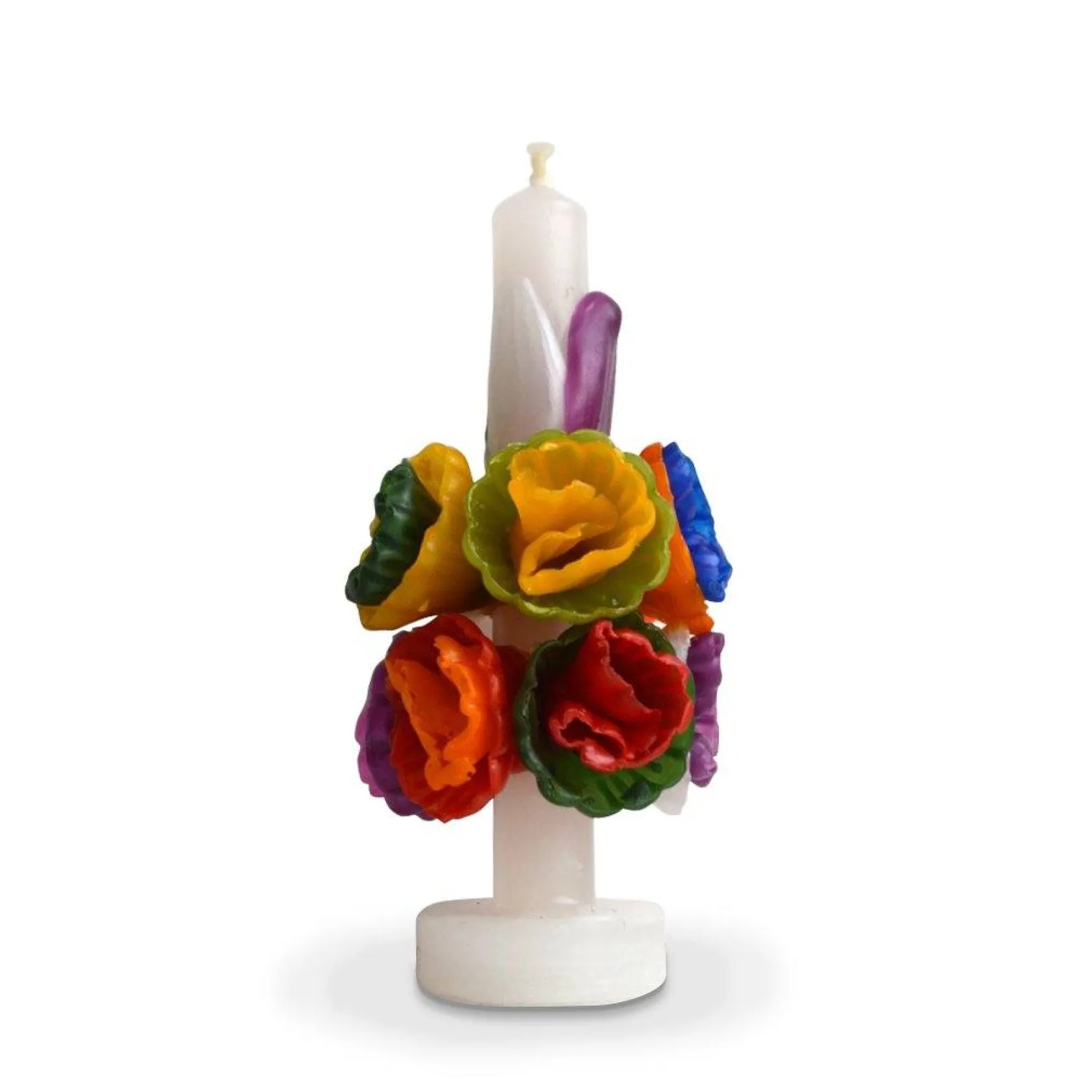 Mini Multicolored Flower Candle|Chefanie Outlet