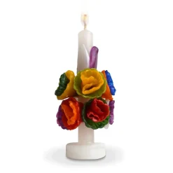 Mini Multicolored Flower Candle|Chefanie Outlet