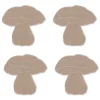 Mushroom Cocktail Napkins (4)|Chefanie Clearance