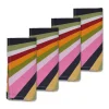 Muted Technicolor Napkins (4)|Chefanie Outlet