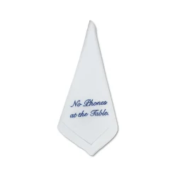 No Phone Dinner Napkins (4)|Chefanie New
