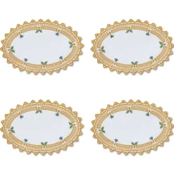 Oval Danica Cocktail Napkins (4)|Chefanie Hot