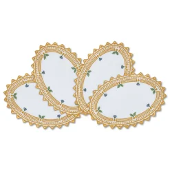 Oval Danica Cocktail Napkins (4)|Chefanie Hot