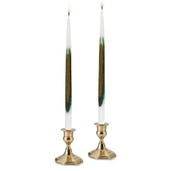 Painted Corn Taper Candles (2)|Chefanie Online