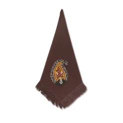 Paisley Leaf Dinner Napkins (4)|Chefanie New