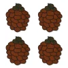 Pinecone Cocktail Napkins (4)|Chefanie Best