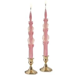 Pink Baroque Tapers (2)|Chefanie Hot